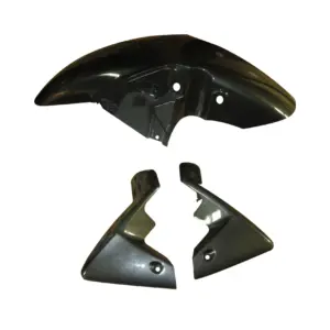 Front Fender/mudguard-hero Hunk N/m Black