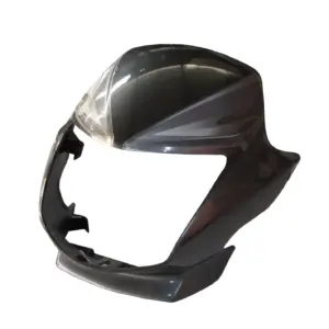 Head Light Visor/mask-honda Cb Shine N/m (type-5) Grey