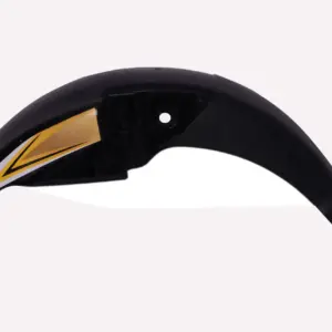 Front Fender/mudguard-tvs Star Cvti 110cc Latest Type-3 Black (yellow Stk)