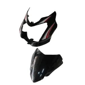 Head Light Visor/mask-tvs Star Sport Latest (type-3) Black (red Stk)