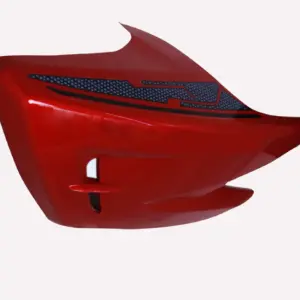 Tank Side Cover/panel Set (lh+rh)-tvs Apache Rtr 160cc Red