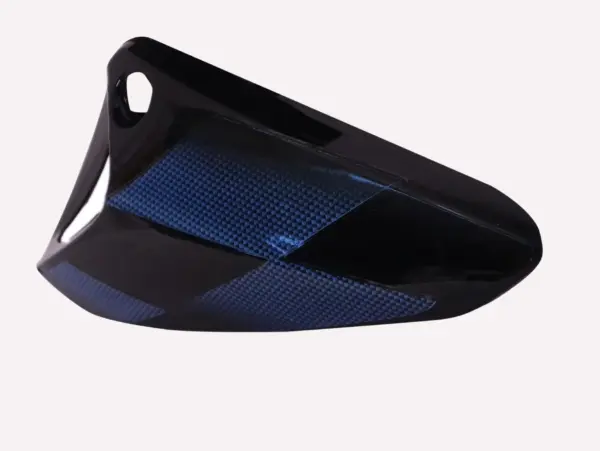 Tank Side Cover/panel Set (lh+rh)-hero Honda  Glamour Latest (type-3) Black (blue Stk)