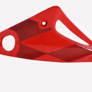 Tank Side Cover/panel Set (lh+rh)-hero Honda  Glamour Latest (type-3) Red