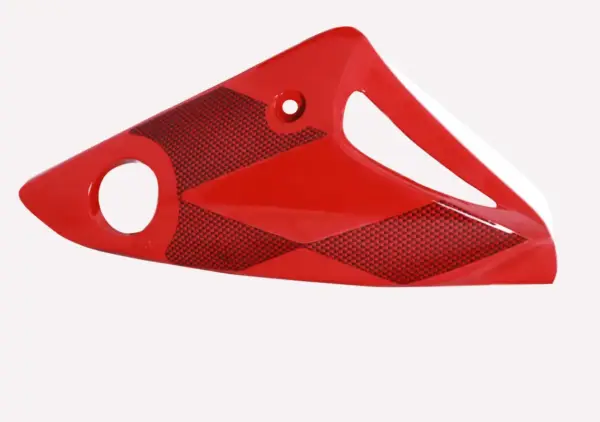 Tank Side Cover/panel Set (lh+rh)-hero Honda  Glamour Latest (type-3) Red