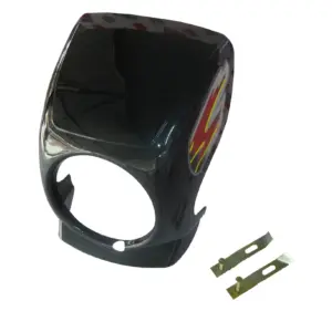 Head Light Visor/mask-tvs Super Xl Green