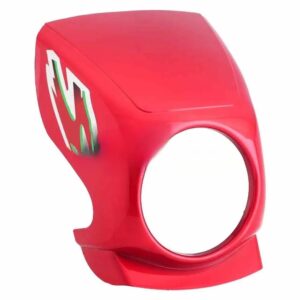 Head Light Visor/mask-tvs Super Xl Red