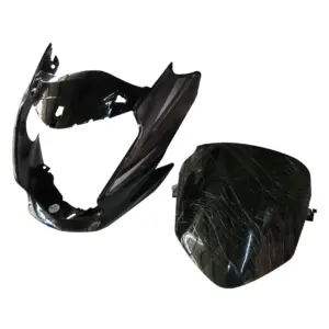 Head Light Visor/mask-hero Passion  Xpro Black (grey Stk)