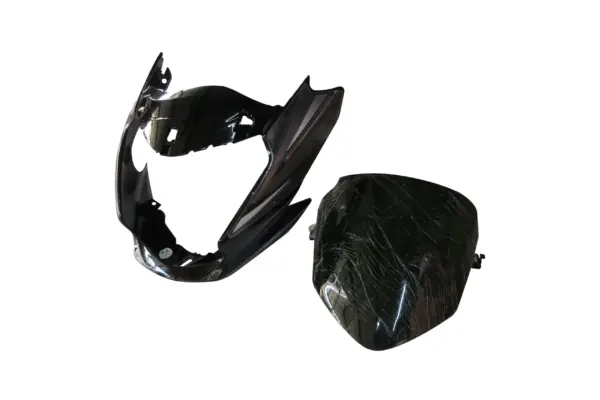 Head Light Visor/mask-hero Passion  Xpro Black (grey Stk)