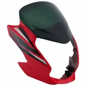 Head Light Visor/mask-hero Passion  Xpro Sport Red