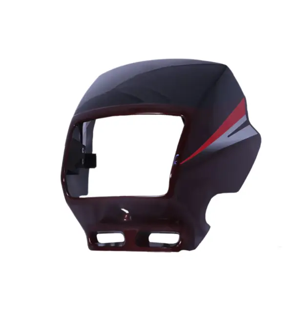 Head Light Visor/mask-yamaha Ybx Maroon