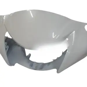 Head Light Visor/mask-tvs Jupiter White