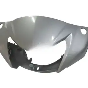 Head Light Visor/mask-tvs Jupiter Silver