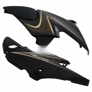 Side Panel/cover-honda Dream Yuga Brown