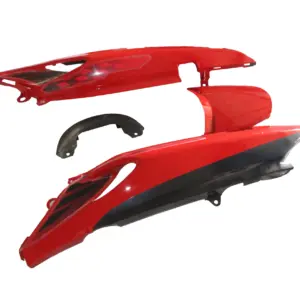 Tail Panel/seat Cowl-hero Glamour Latest N/m (type-4) S. Red (black Bike)