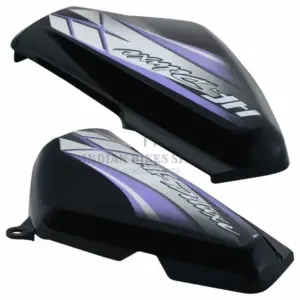 Side Panel/cover-hero Hf Deluxe Black (blue Stk)