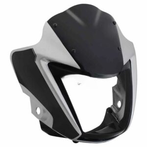 Head Light Visor/mask-hero Splendor I-smart Silver-grey Bike