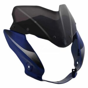 Head Light Visor/mask-bajaj Discover 100m W/g Blue
