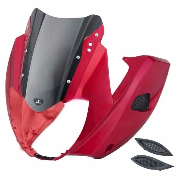 Head Light Visor/mask-bajaj Pulsar 220cc W/g Red