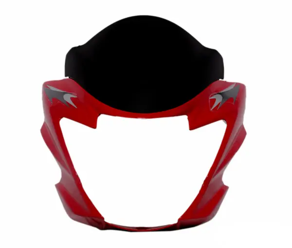 Head Light Visor/mask-suzuki Hayate Red