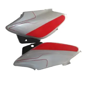 Side Panel/cover-hero Splendor I-smart Silver Sport Red Bike