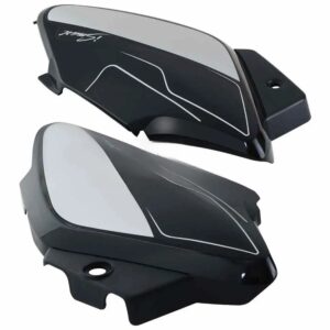 Side Panel/cover-hero Splendor I-smart Black (silver Stk)