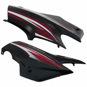Side Panel/cover-hero Super Splendor Latest (type-2) Black (red Stk)