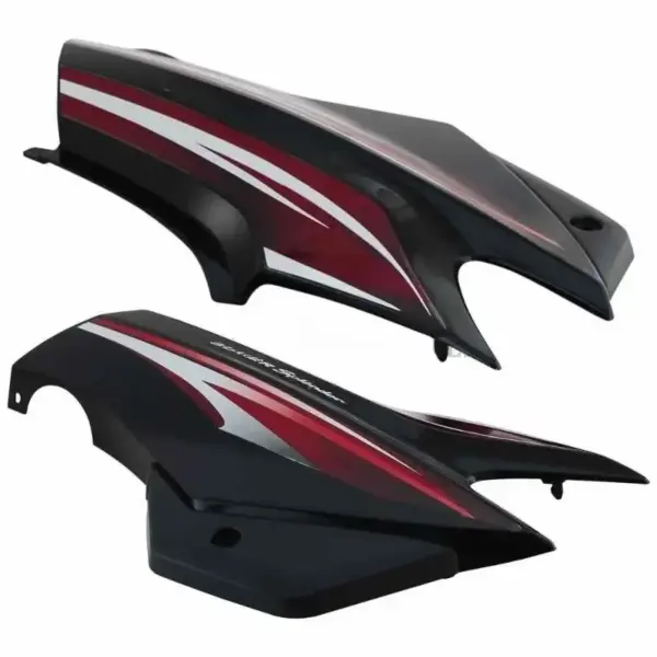 Side Panel/cover-hero Super Splendor Latest (type-2) Black (red Stk)
