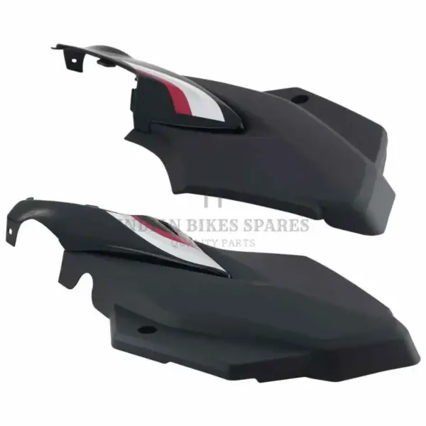 Side Panel/cover-tvs Star Sport Latest (type-3) Black (red Stk)