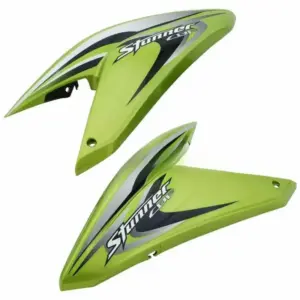 Tank Side Cover/panel Set (lh+rh)-honda Stunner Green