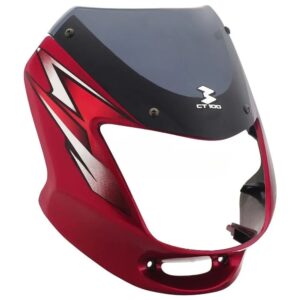 Head Light Visor/mask-bajaj Ct100 N/m Latest Red