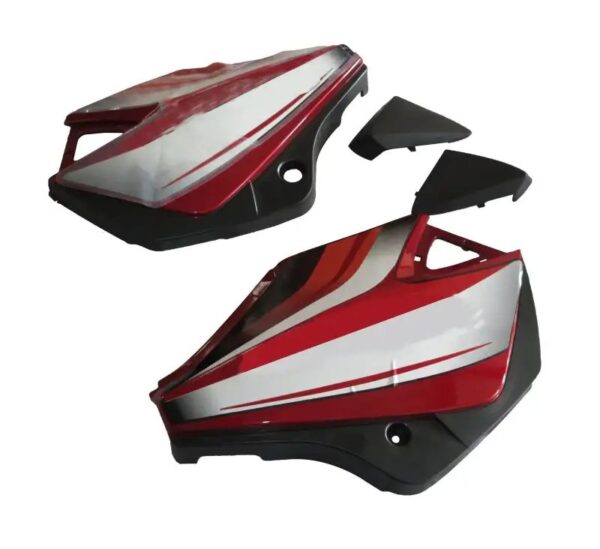 Side Panel/cover-tvs Star Cvti 110cc Latest (type-3) Red