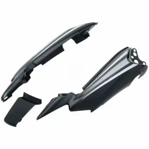 Tail Panel/seat Cowl-hero Splendor Nxg Latest (new Graphics) Black (silver Stk)