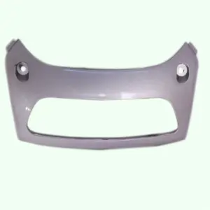 Back Plate Fit For Hero  Pleasure Rr Force Silver