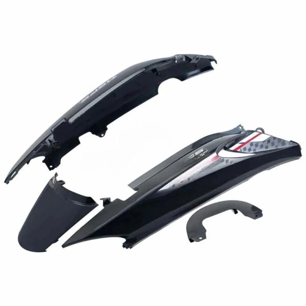 Tail Panel/seat Cowl-hero Glamour Latest N/m (type-6) Black (silver Bike)