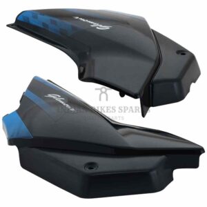 Side Panel/cover-hero Glamour Latest N/m (type-5) Black (blue Stk)