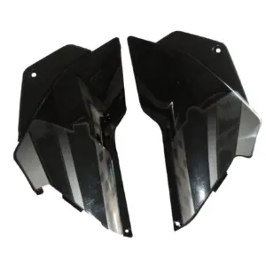 Side Panel/cover-hero Glamour Latest N/m Type-5 Black-grey Stk