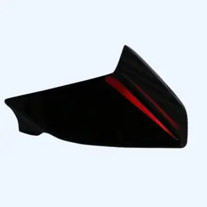 Tank Side Cover/panel Set (lh+rh)-bajaj Pulsar Digital Ug6 Black (red Stk)