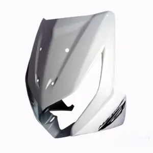 Front Nose Fit For Honda  Dio N/m Sunbeam White (black Stk)