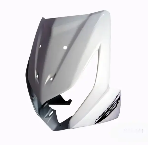 Front Nose Fit For Honda  Dio N/m Sunbeam White (black Stk)
