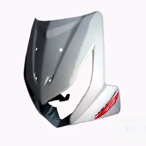 Front Nose Fit For  Honda Dio N/m Sunbeam White (red Stk)