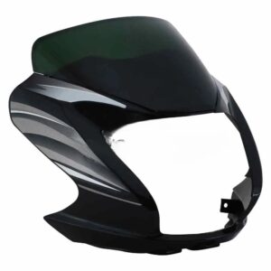 Head Light Visor/mask-hero Passion Pro Type 3 Black (grey Stk)