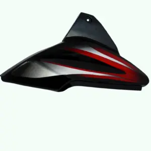 Side Panel/cover-bajaj Discover 125cc Ug-3 Black (red Stk)