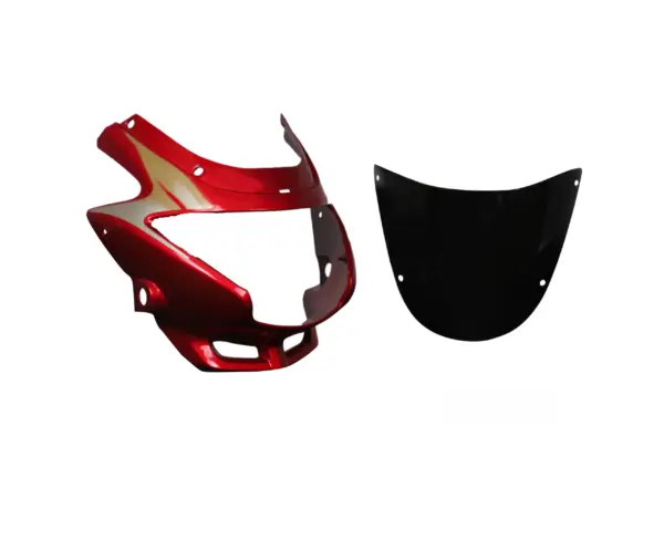 Head Light Visor/mask-hero Glamour Red