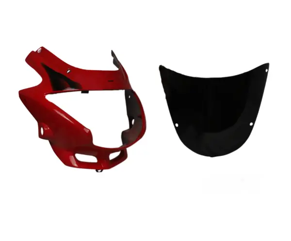 Head Light Visor/mask-hero  Honda Glamour N/m Sport Red