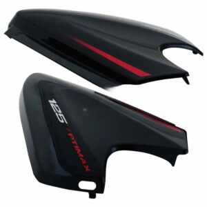 Side Panel/cover-honda Cb Shine Type -5 Black(red Stk)