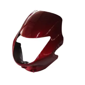 Head Light Visor/mask-suzuki Fiero F2 Red