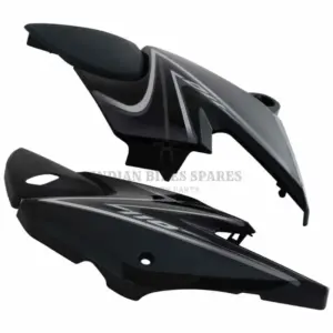 Side Panel/cover-honda Dream Yuga N/m Black (grey Stk)