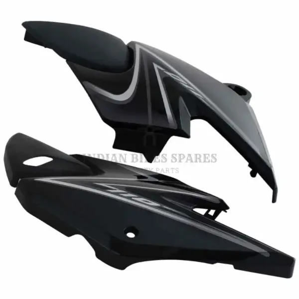 Side Panel/cover-honda Dream Yuga N/m Black (grey Stk)