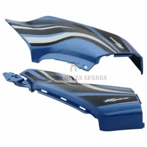 Side Panel/cover-hero Passion Xpro Frost Blue Colour (black Bike)