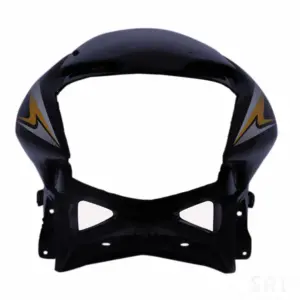 Head Light Visor/mask-honda Stunner Black (yellow Stk)